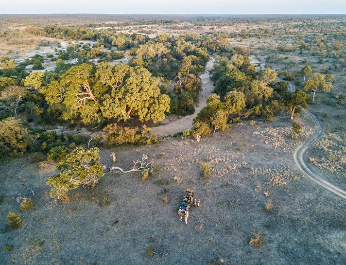 sweeping views ver the Greater Kruger
