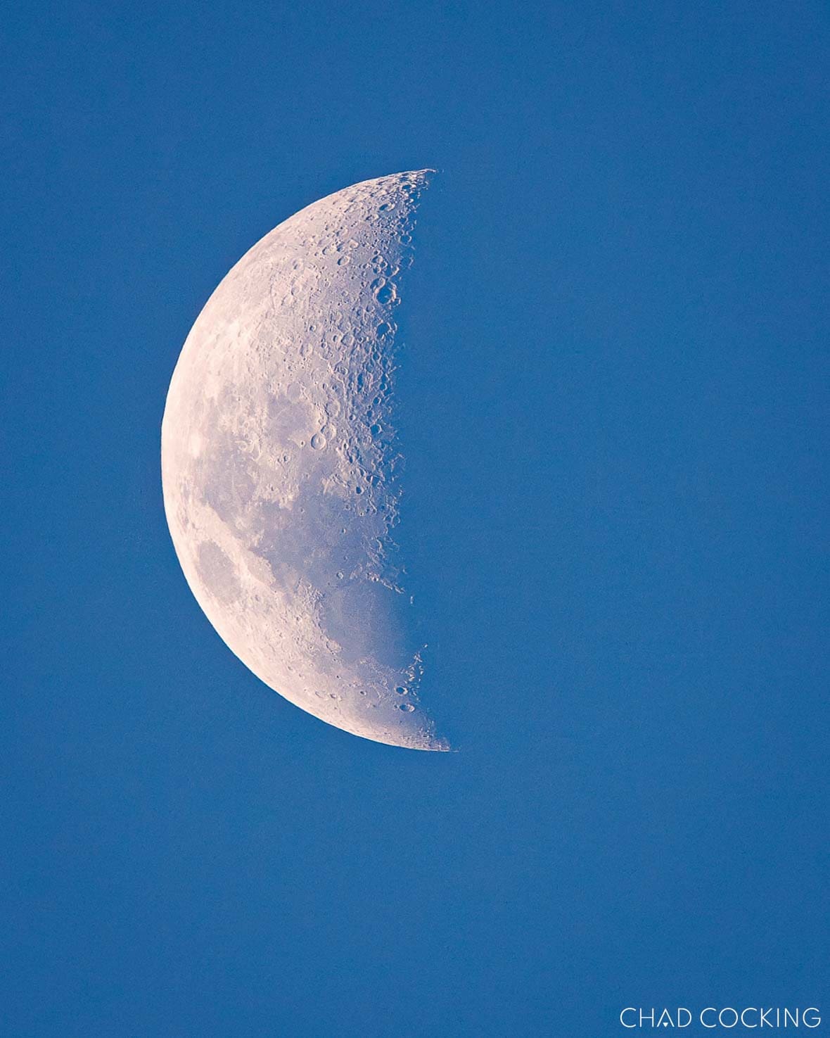 Half moon over the Timbavati, South Africa 